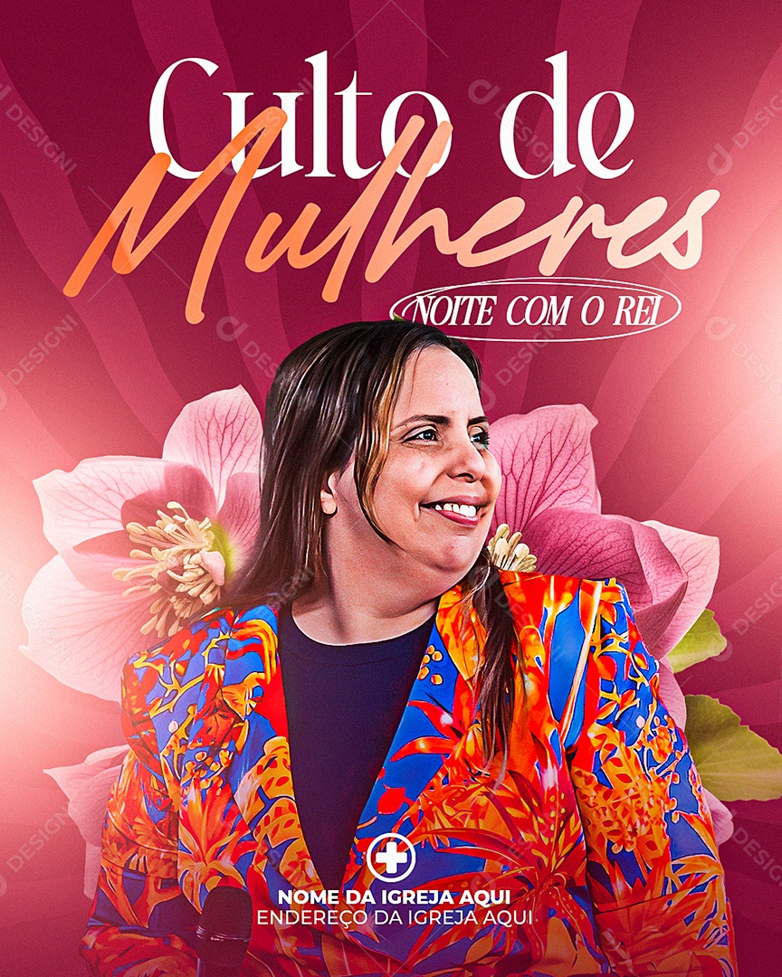 Dia da Mulher Social Media PSD Editável