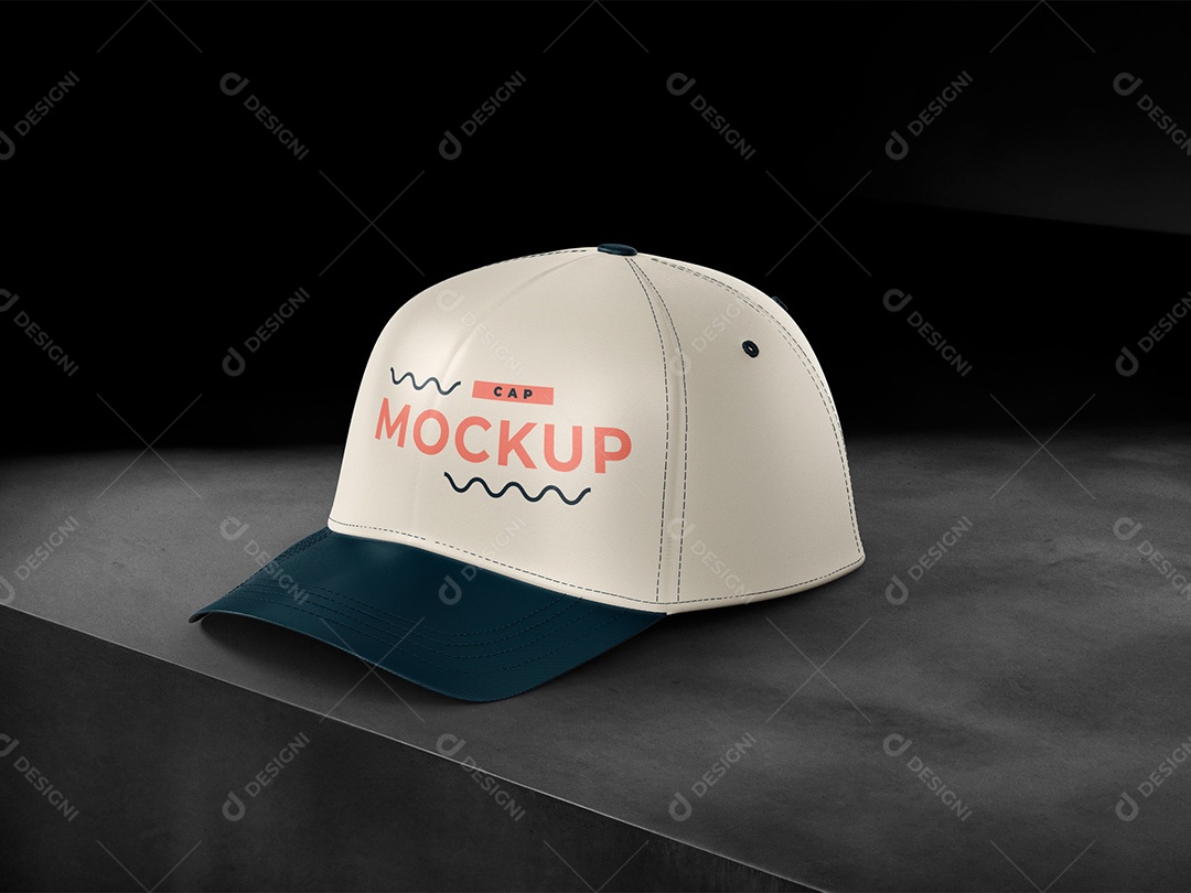 Boné Mockup PSD Editável