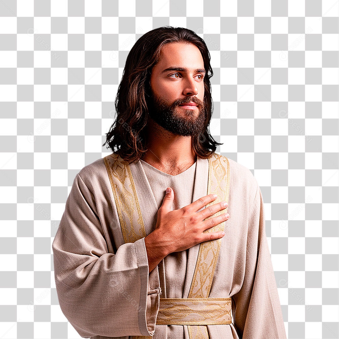 Imagem Semelhante a Jesus PNG Transparente