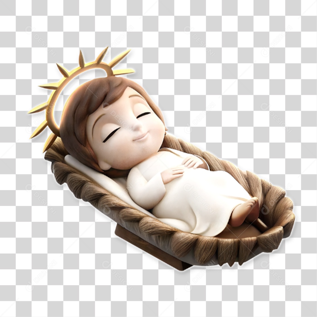 Personagem Semelhante a Menino Jesus PNG Transparente