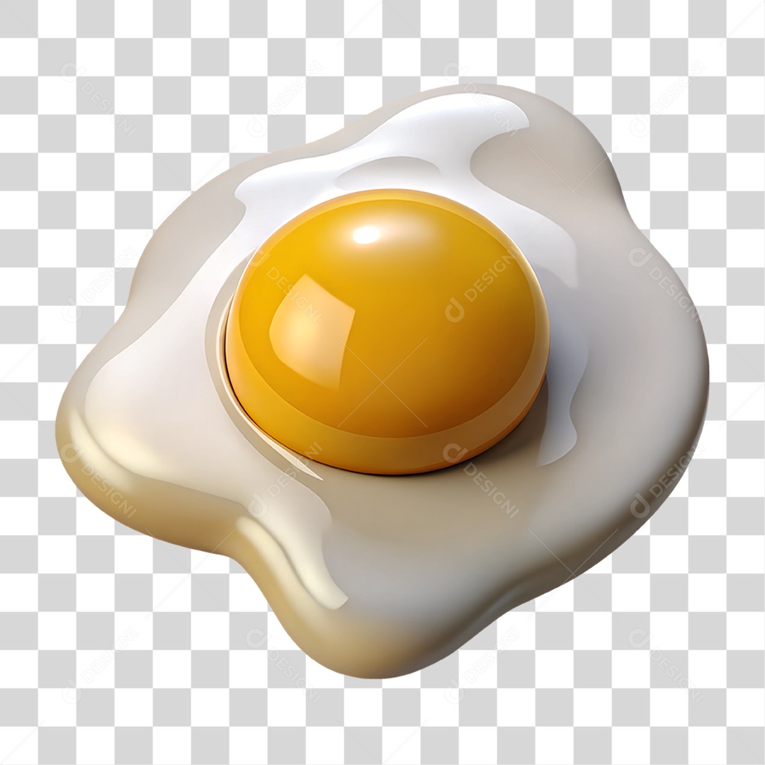 Ovo Frito PNG Transparente