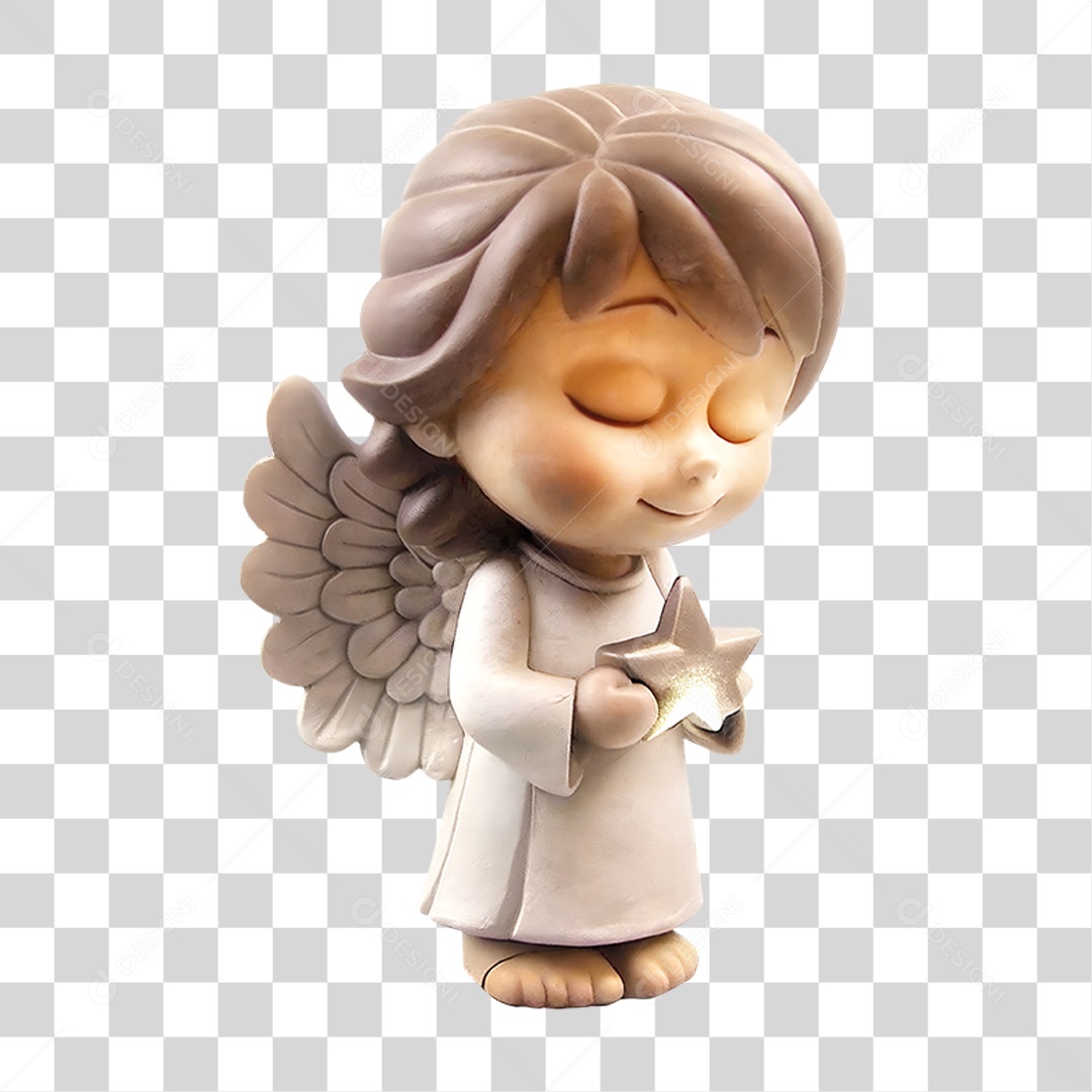 Personagem Anjo PNG Transparente