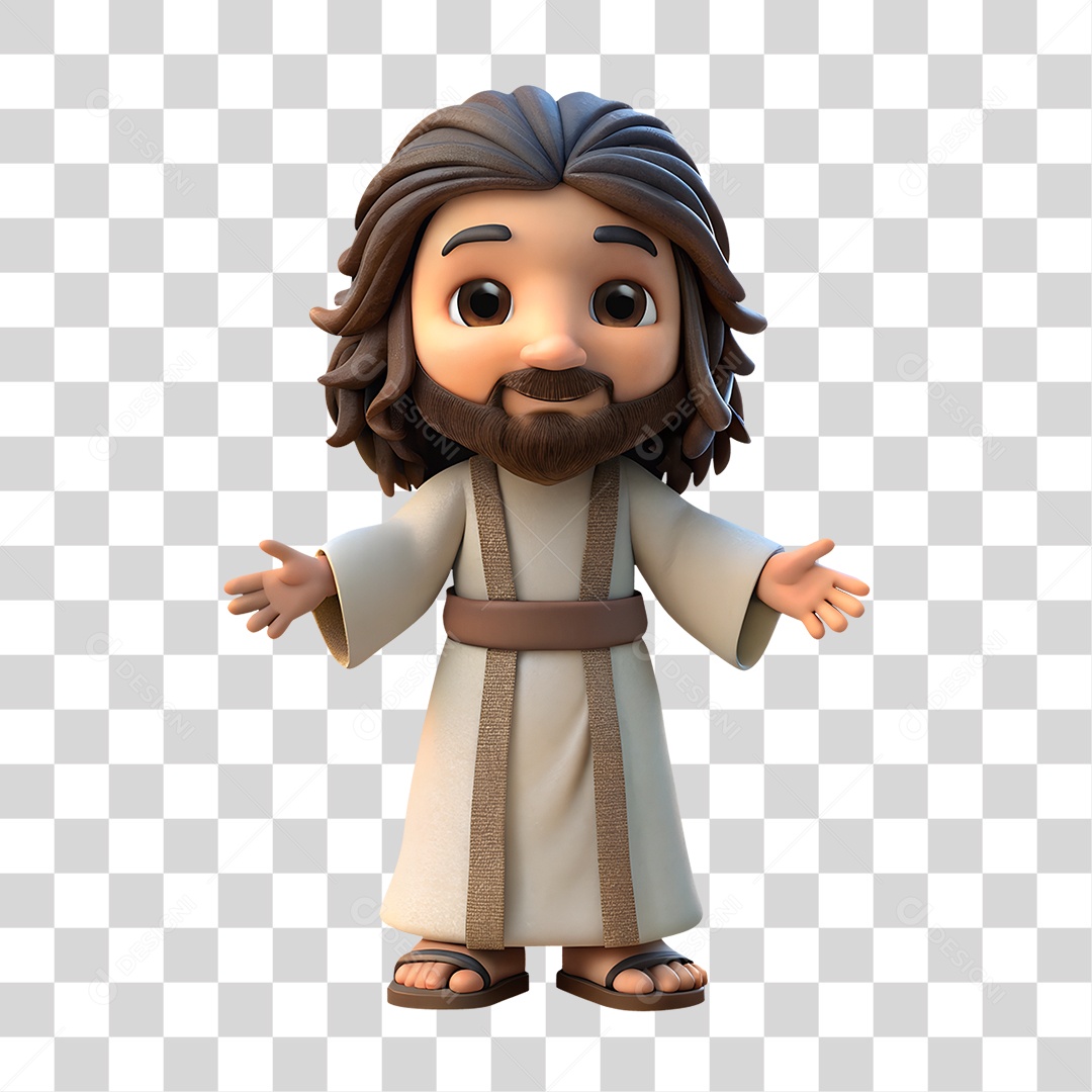 Personagem Semelhante Jesus PNG Transparente