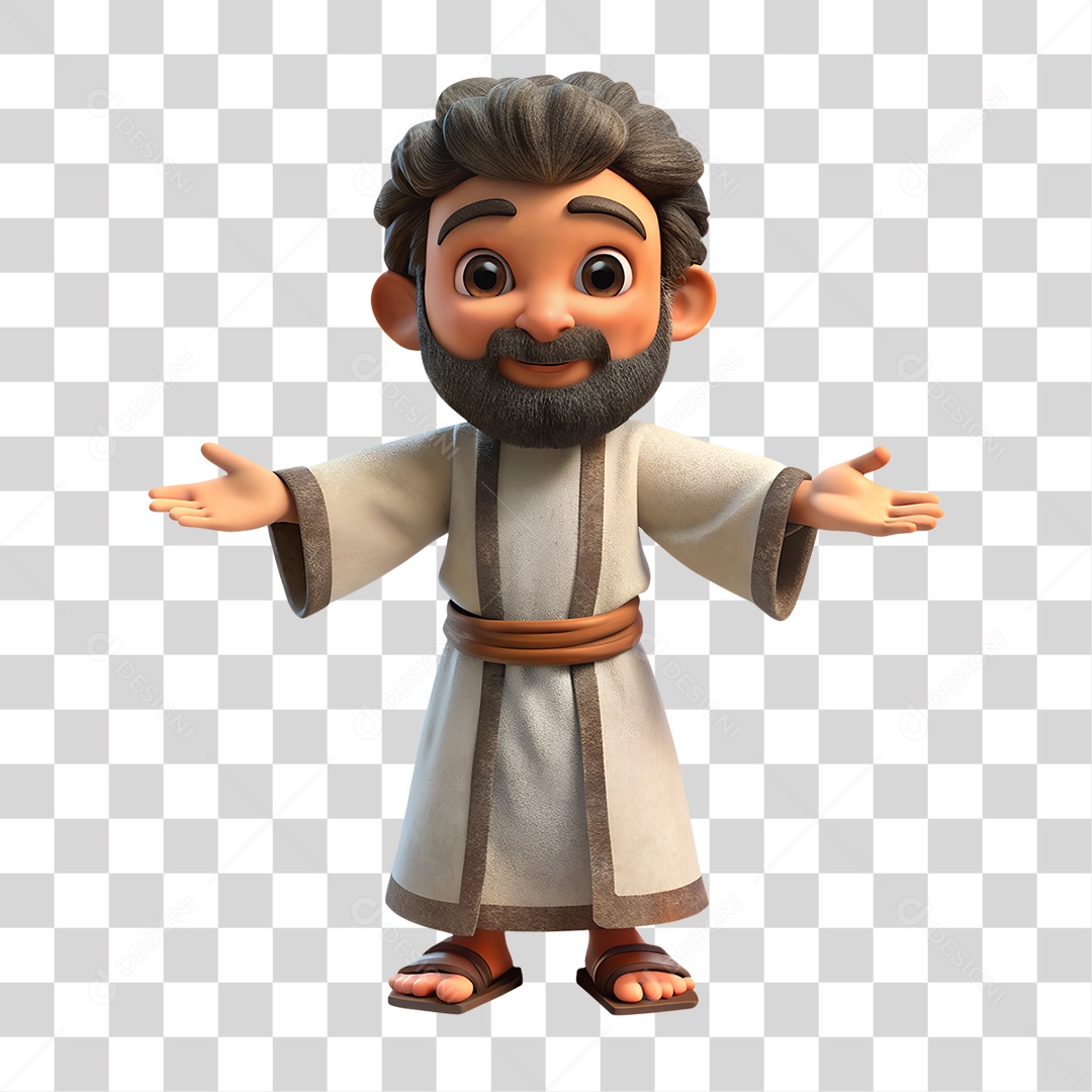 Personagem Semelhante Paulo PNG Transparente