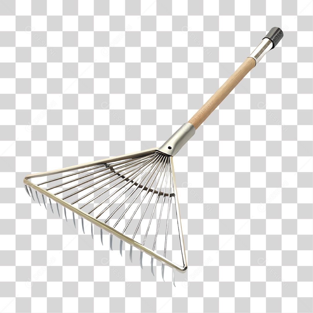 Rastelo de Jardinagem PNG Transparente