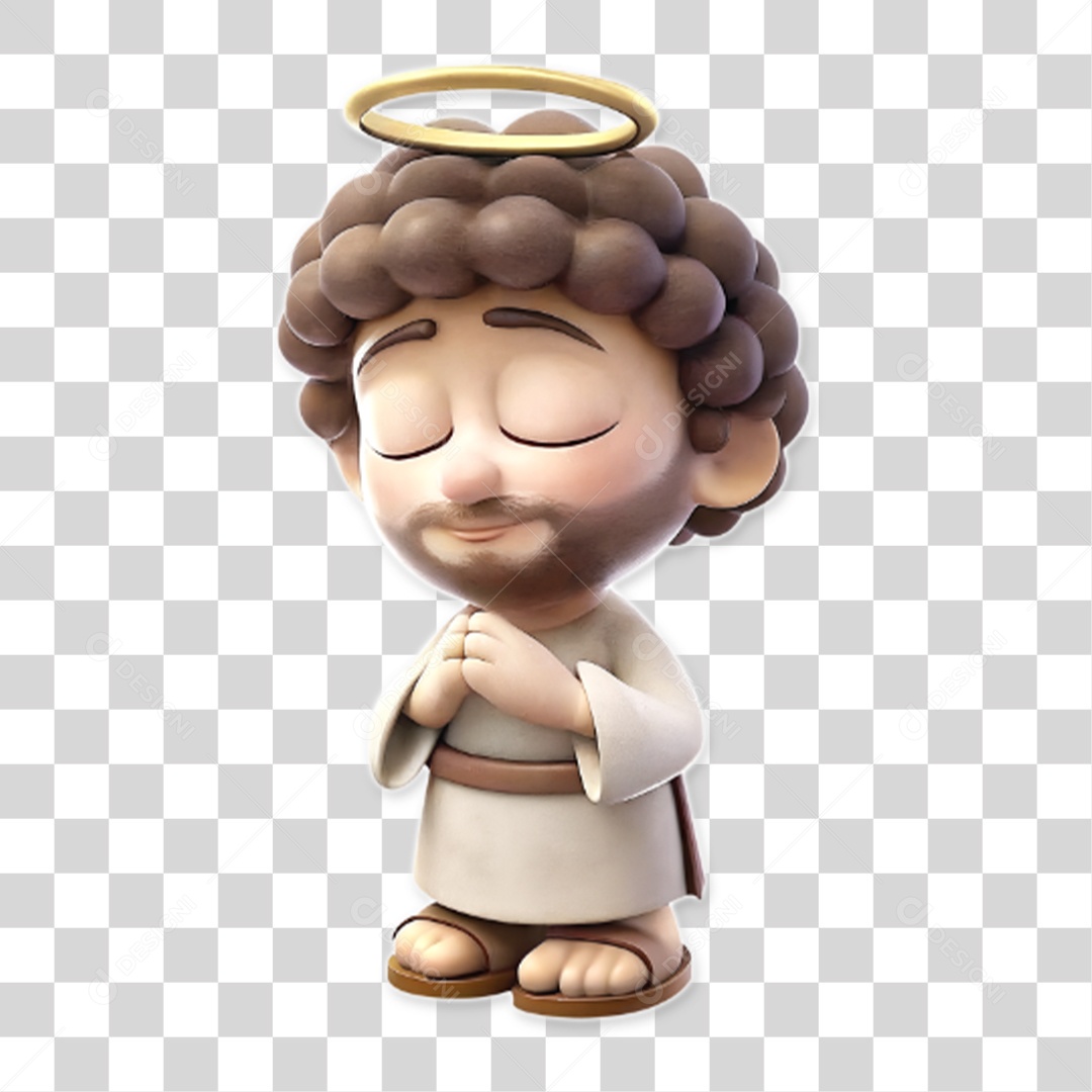 Boneco Semelhante a São José PNG Transparente