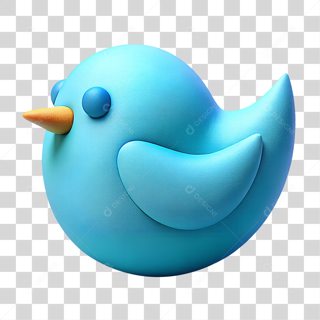 Pássaro Azul PNG Transparente