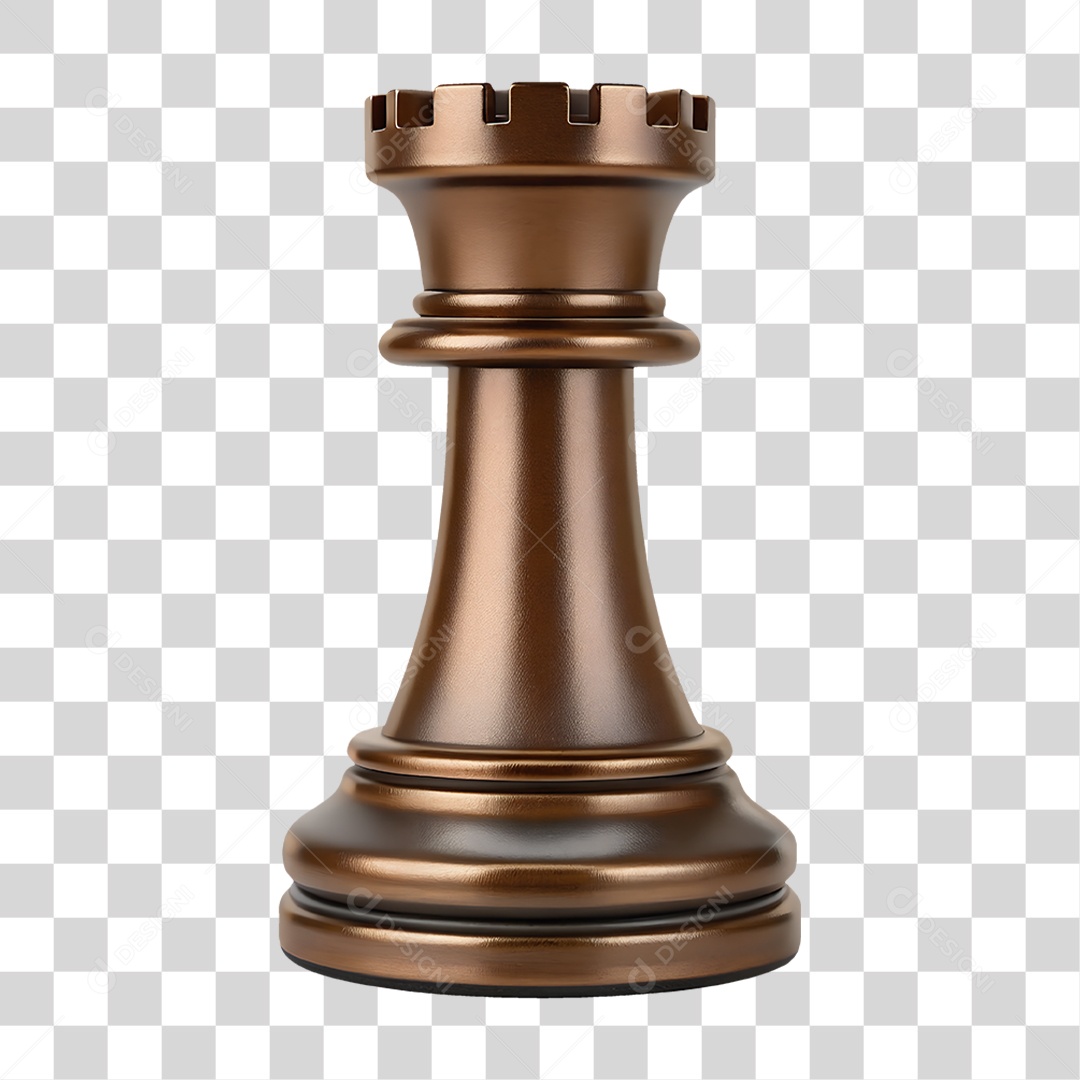 Torre de Xadrez PNG Transparente