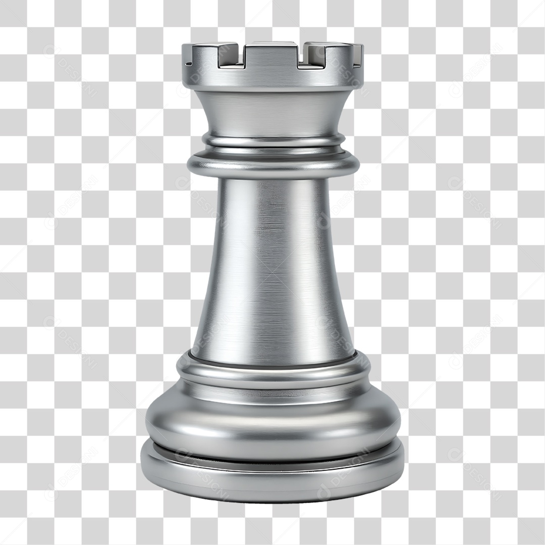 Torre de Xadrez PNG Transparente