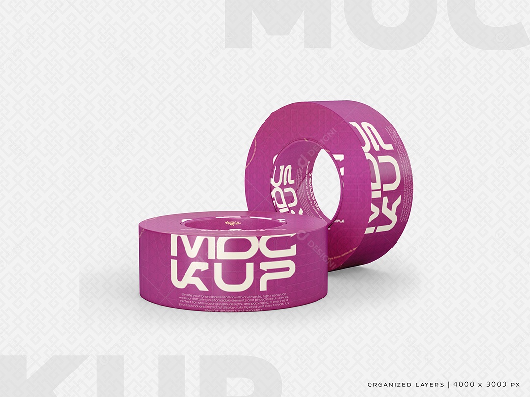 Fitas Mockup PSD Editável