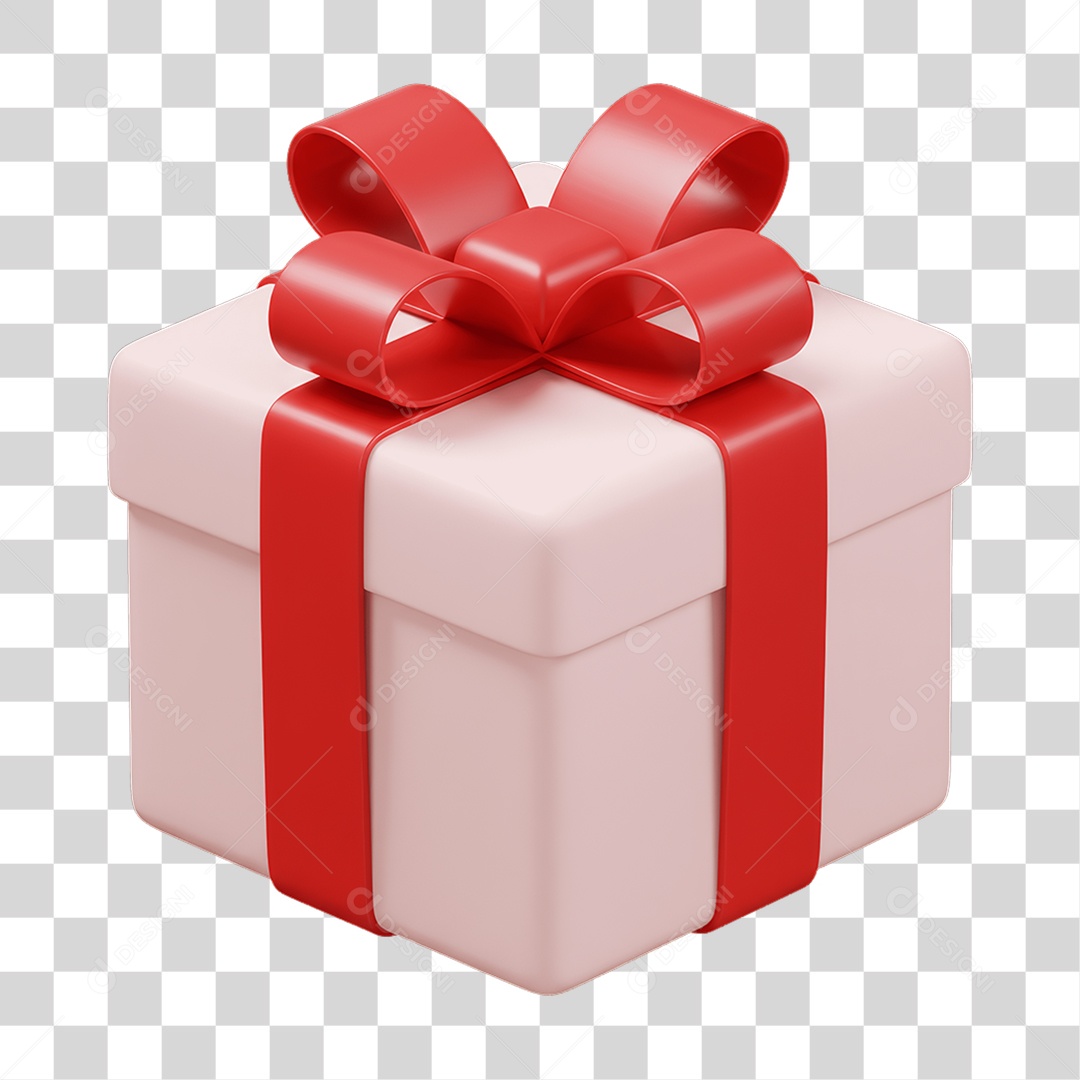 Caixa de Presente Dia dos Namorados PNG Transparente