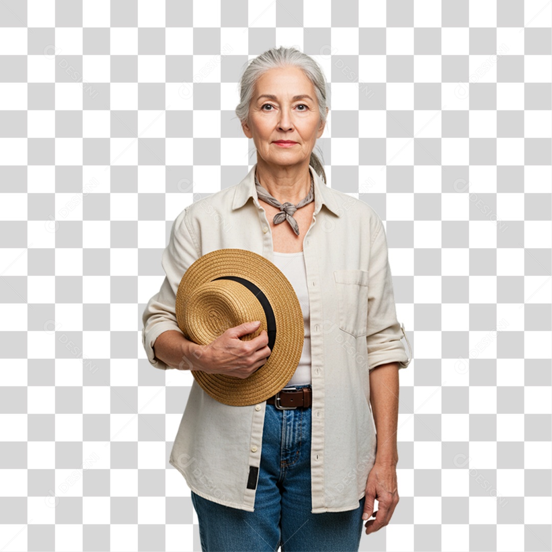 Trabalhadora Rural PNG Transparente