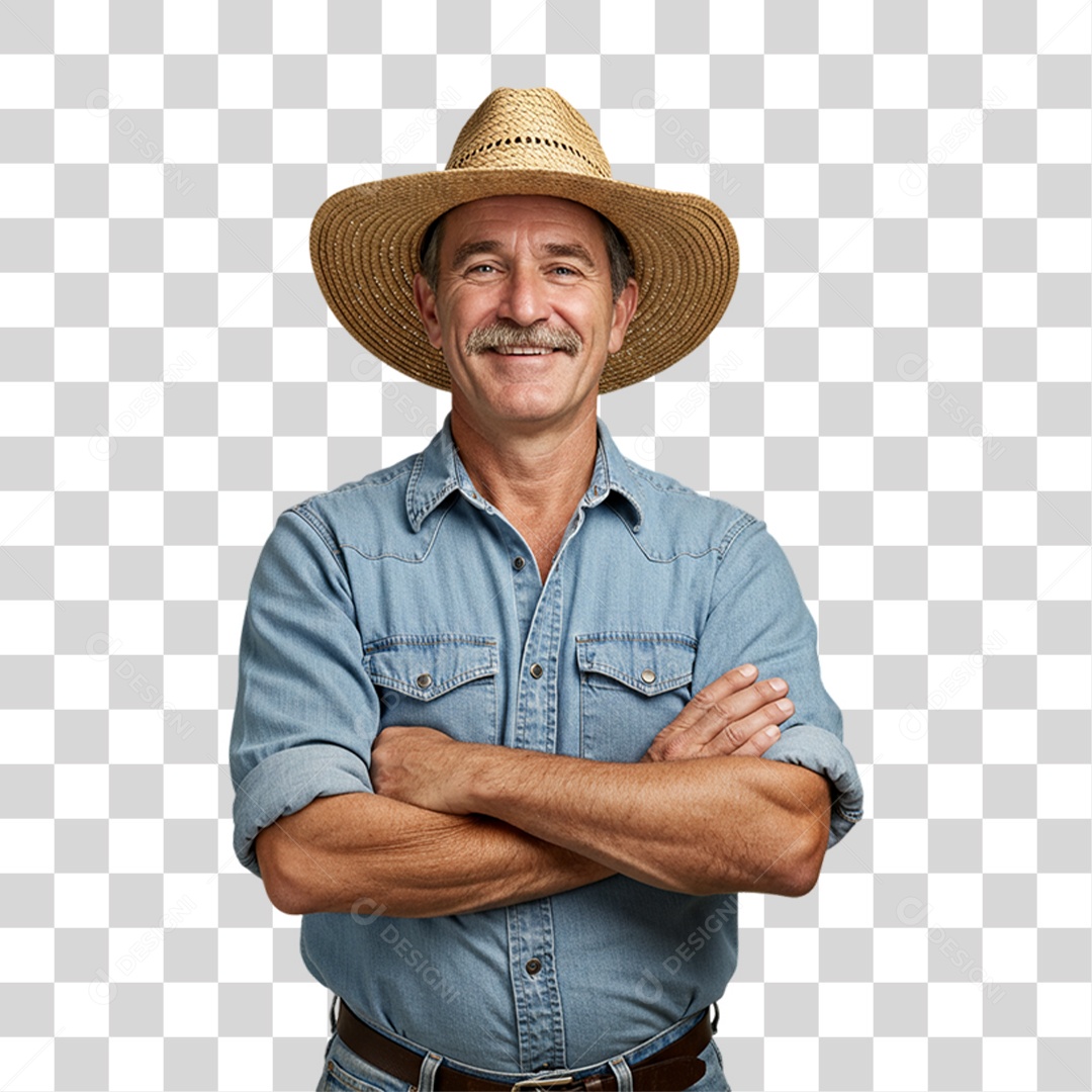 Trabalhador Rural PNG Transparente