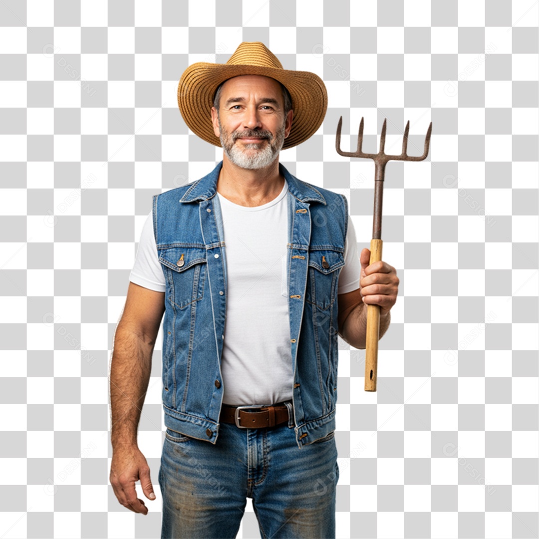 Trabalhador Rural PNG Transparente