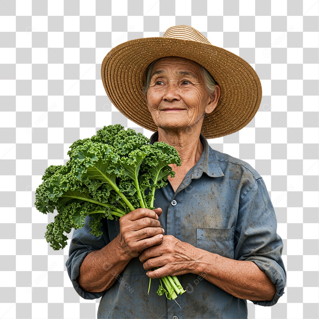 Trabalhadora Rural PNG Transparente