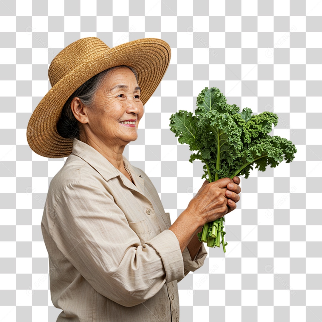 Trabalhadora Rural PNG Transparente