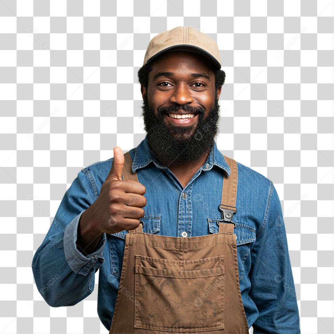 Trabalhador Rural PNG Transparente