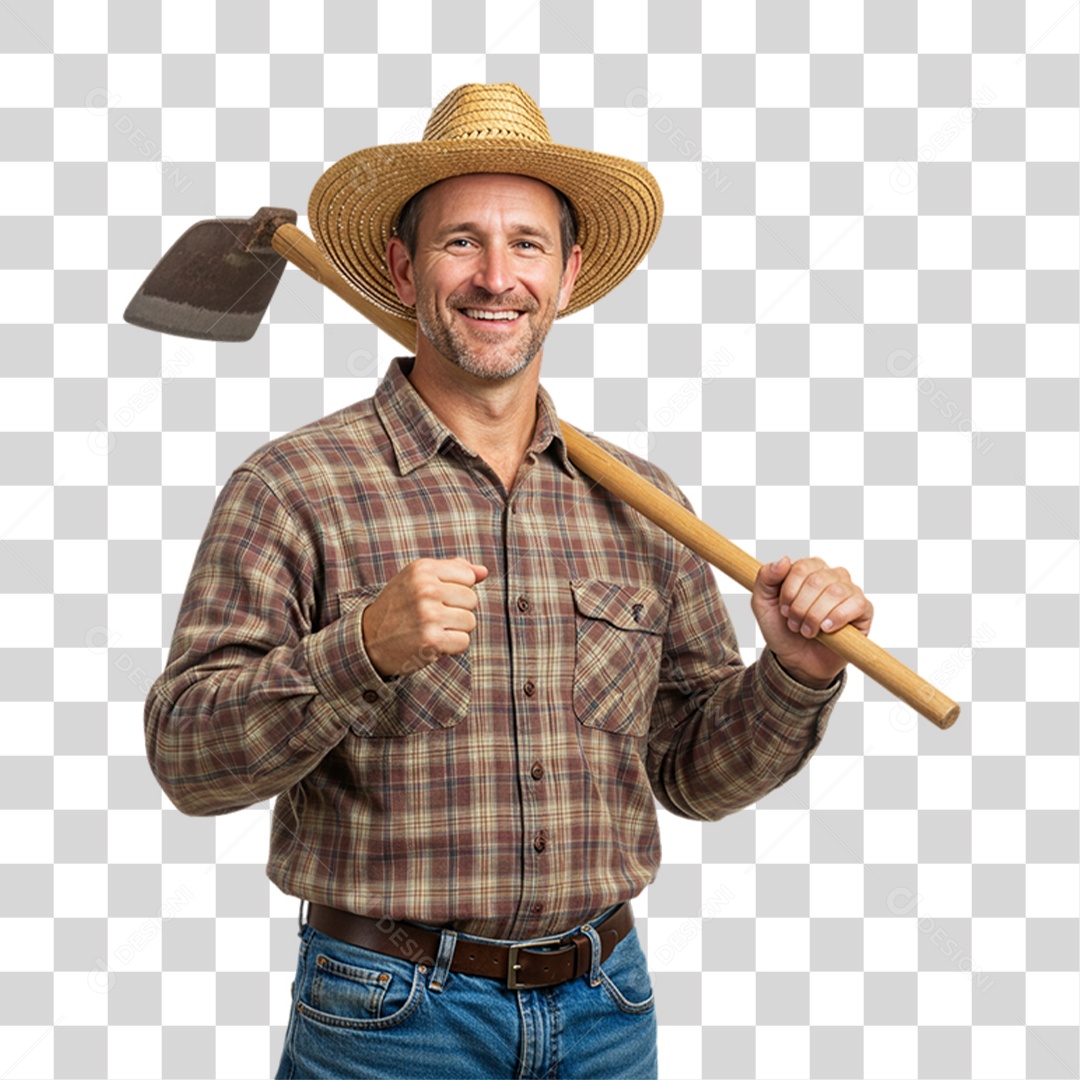 Trabalhador Rural PNG Transparente