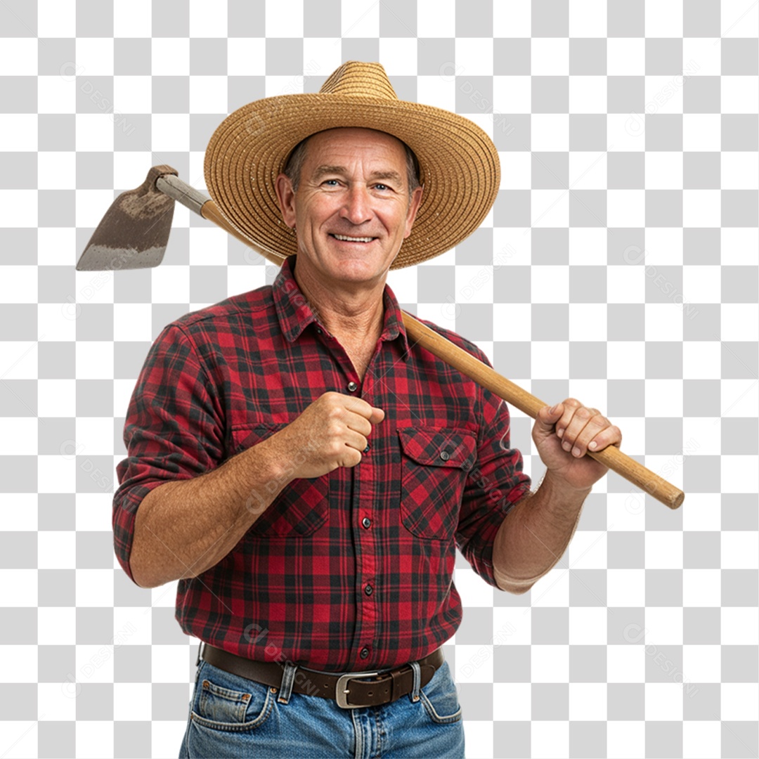 Trabalhador Rural PNG Transparente