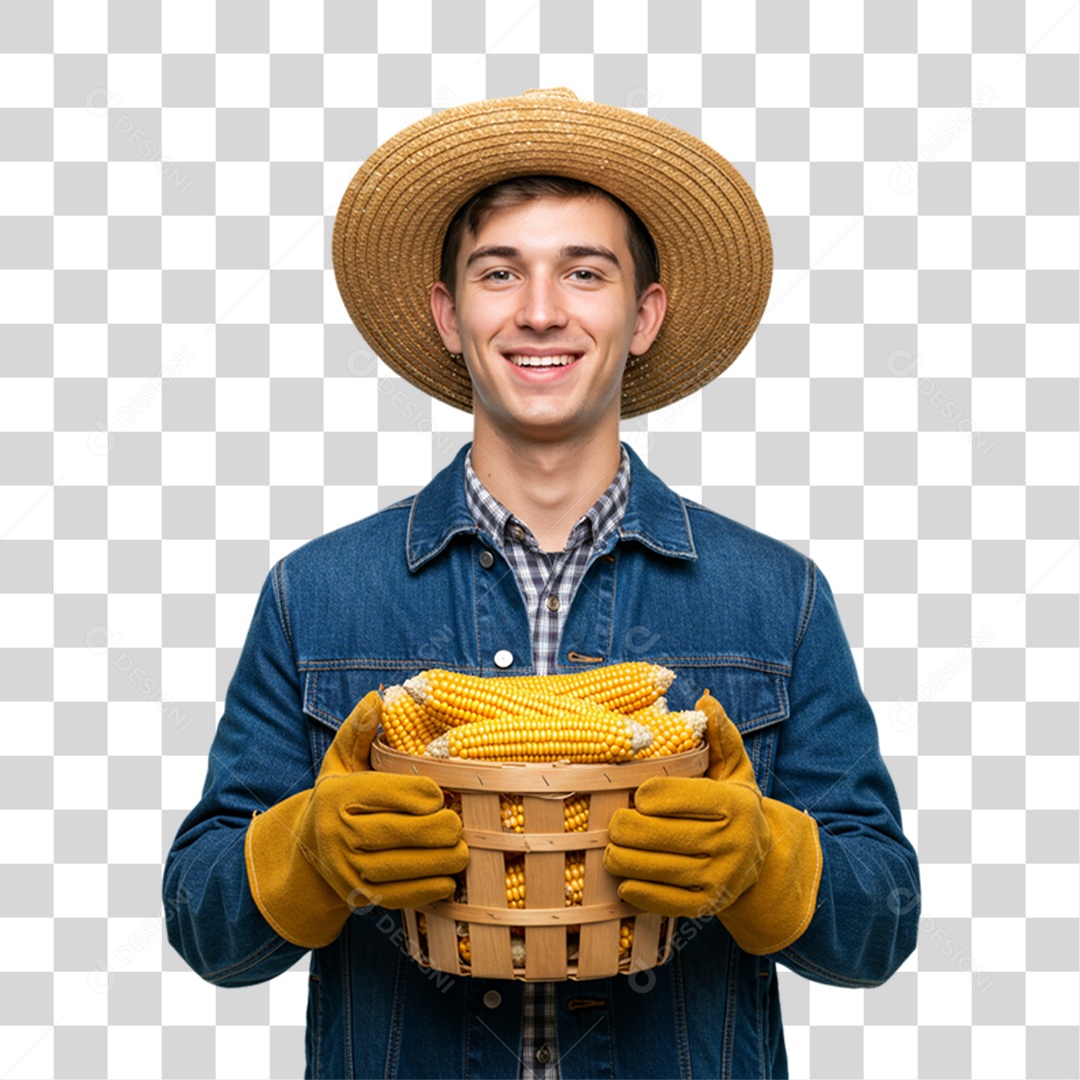 Trabalhador Rural PNG Transparente