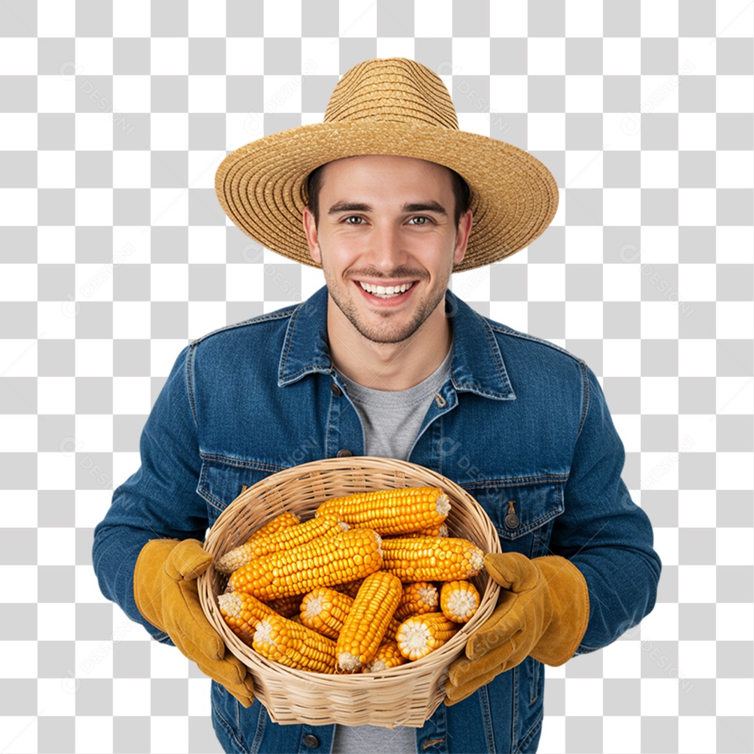 Trabalhador Rural PNG Transparente