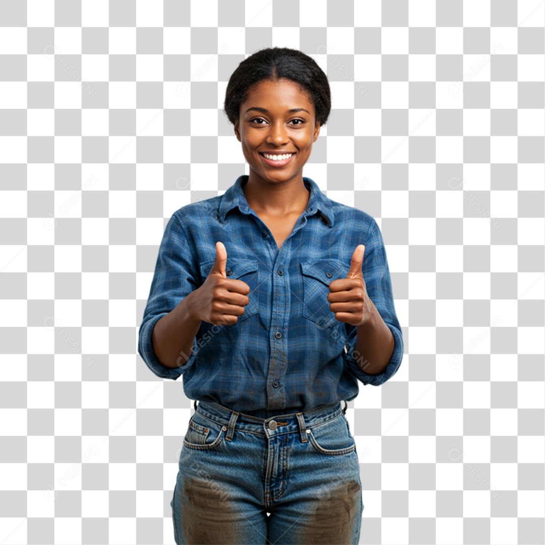 Trabalhadora Rural PNG Transparente