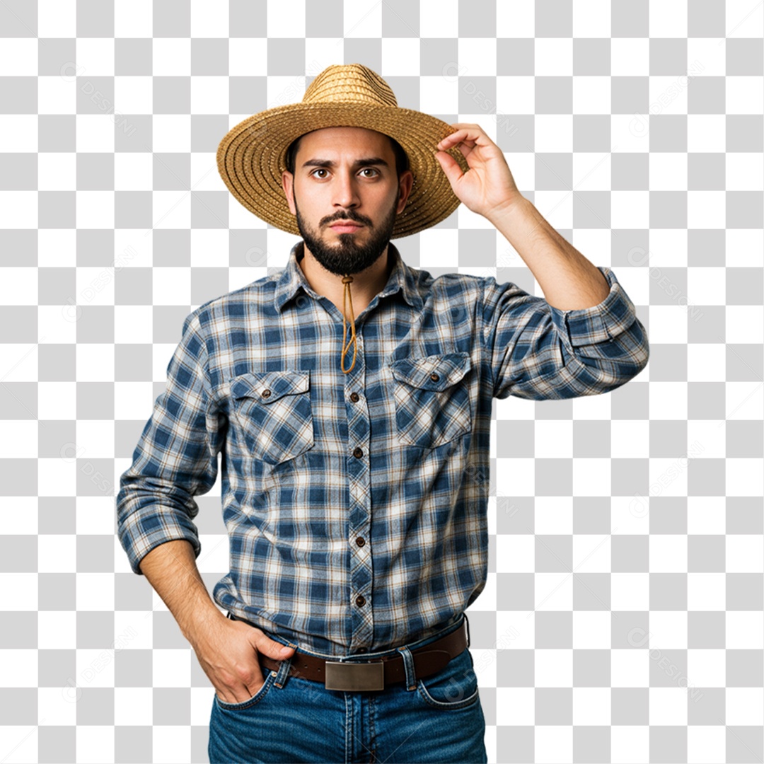 Trabalhador Rural PNG Transparente