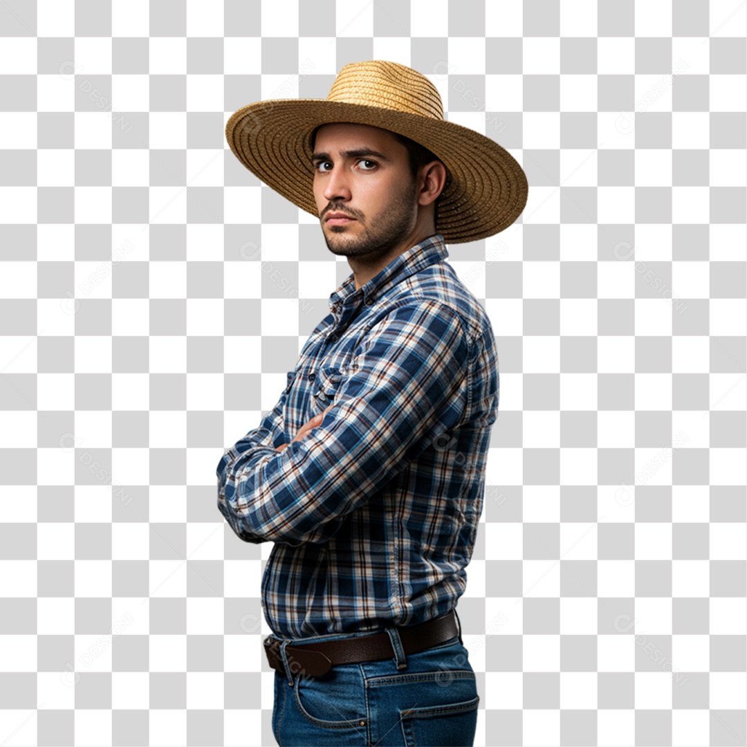 Trabalhador Rural PNG Transparente
