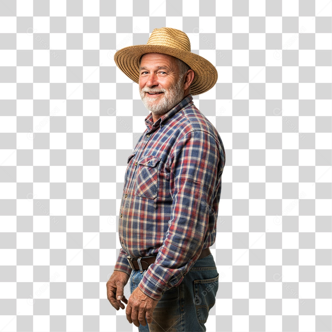 Trabalhador Rural PNG Transparente