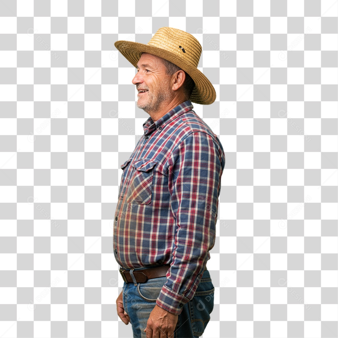 Trabalhador Rural PNG Transparente