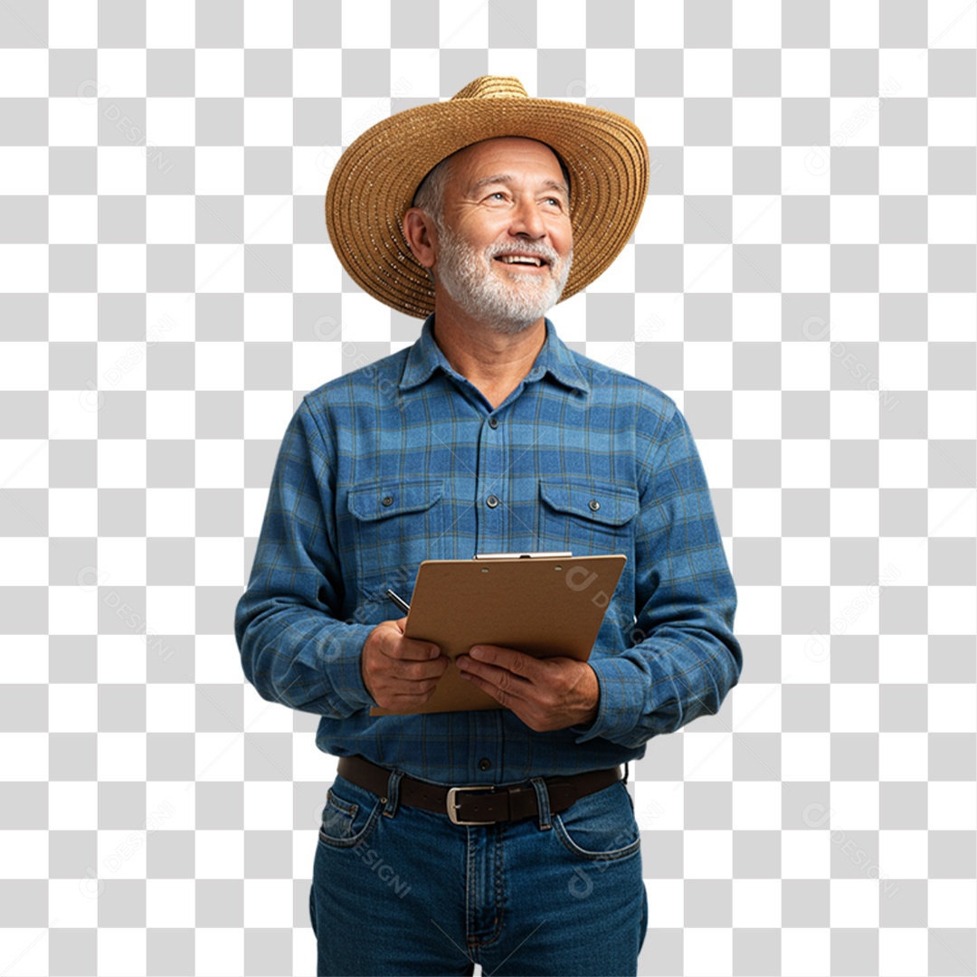 Trabalhador Rural PNG Transparente