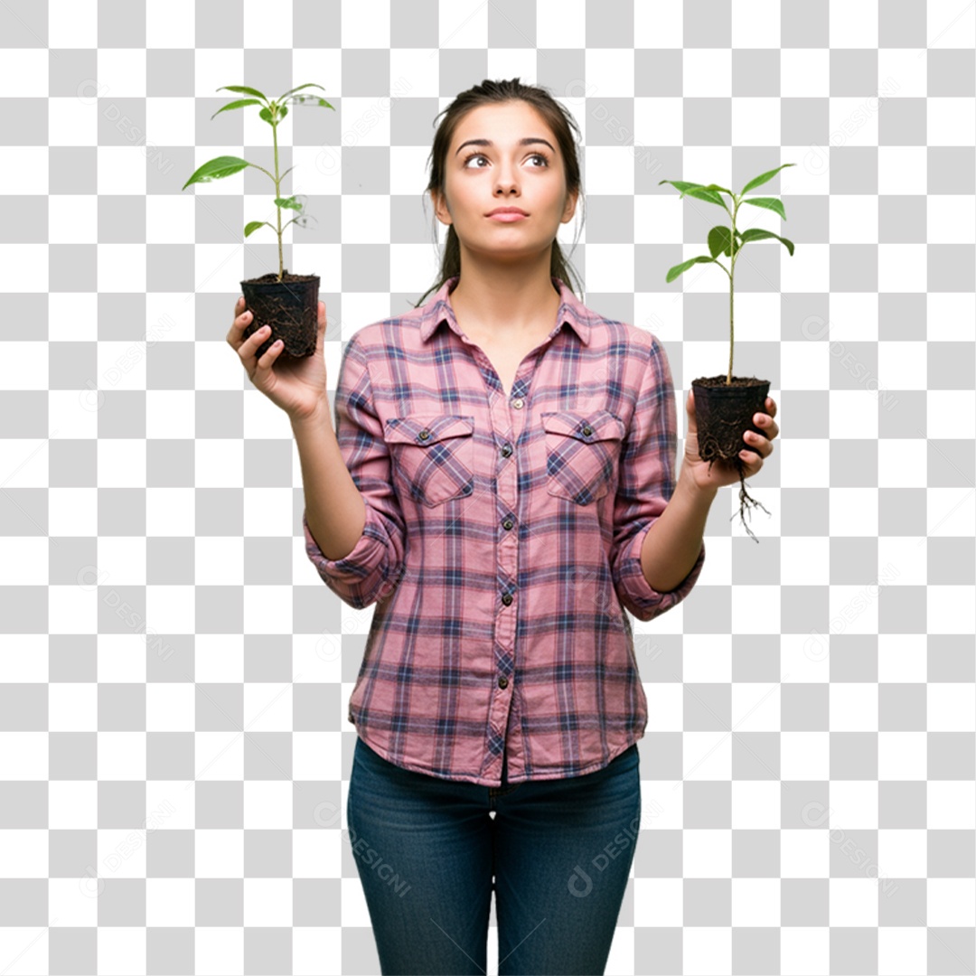 Trabalhadora Rural PNG Transparente