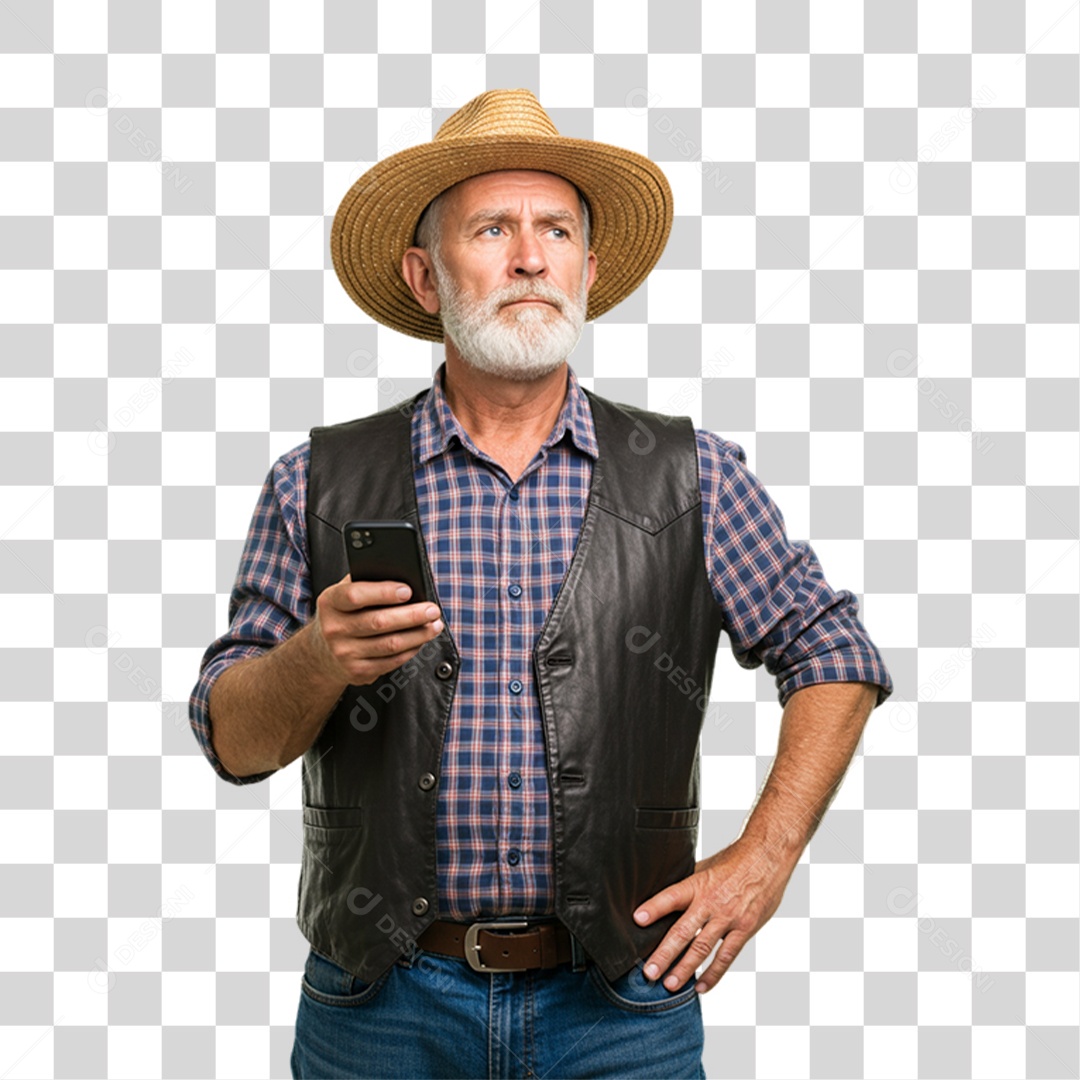 Trabalhador Rural PNG Transparente