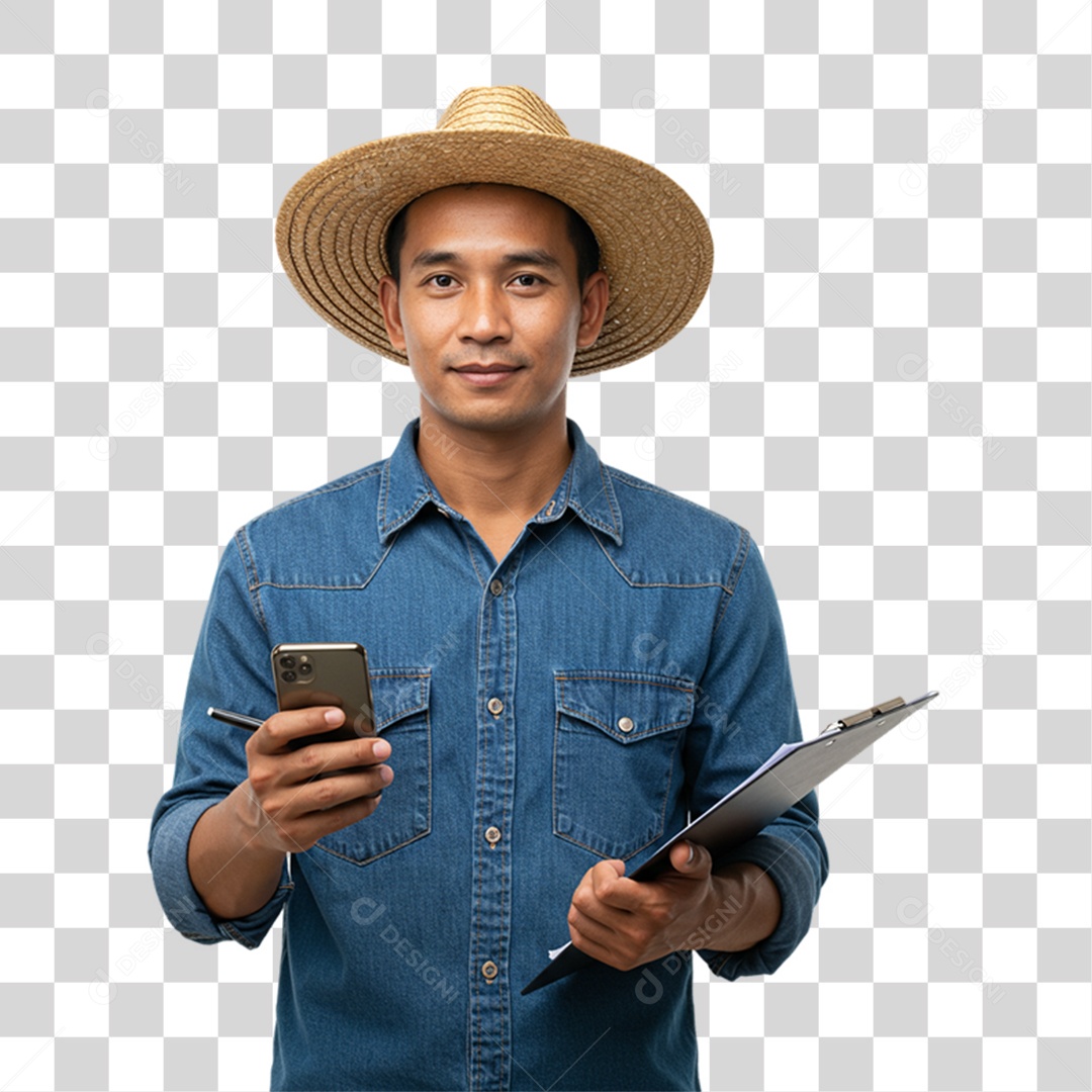 Trabalhador Rural PNG Transparente