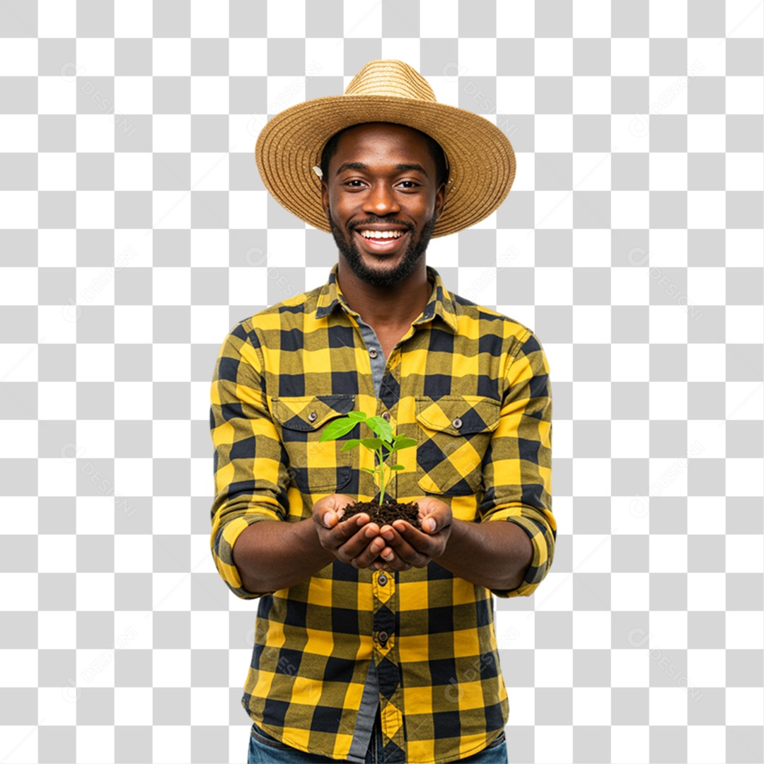 Trabalhador Rural PNG Transparente