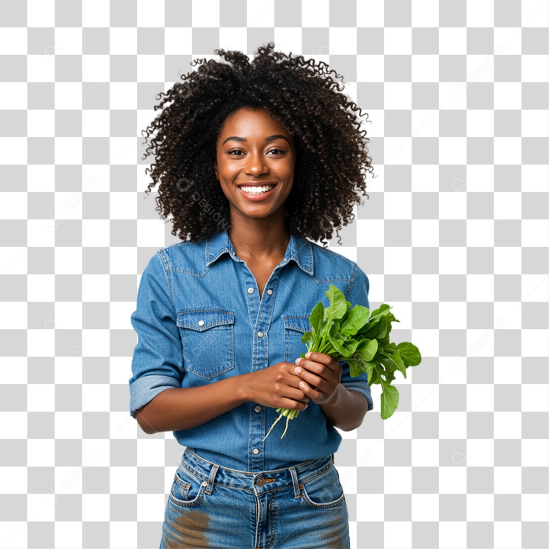 Trabalhadora Rural PNG Transparente