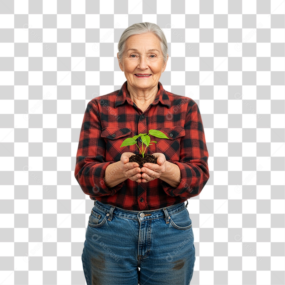 Trabalhadora Rural PNG Transparente