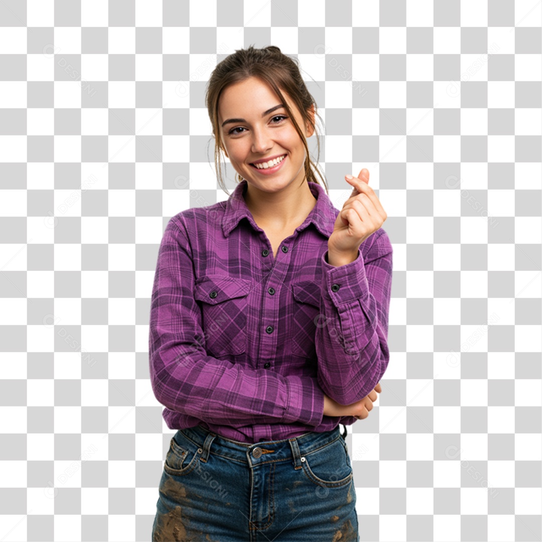 Trabalhadora Rural PNG Transparente