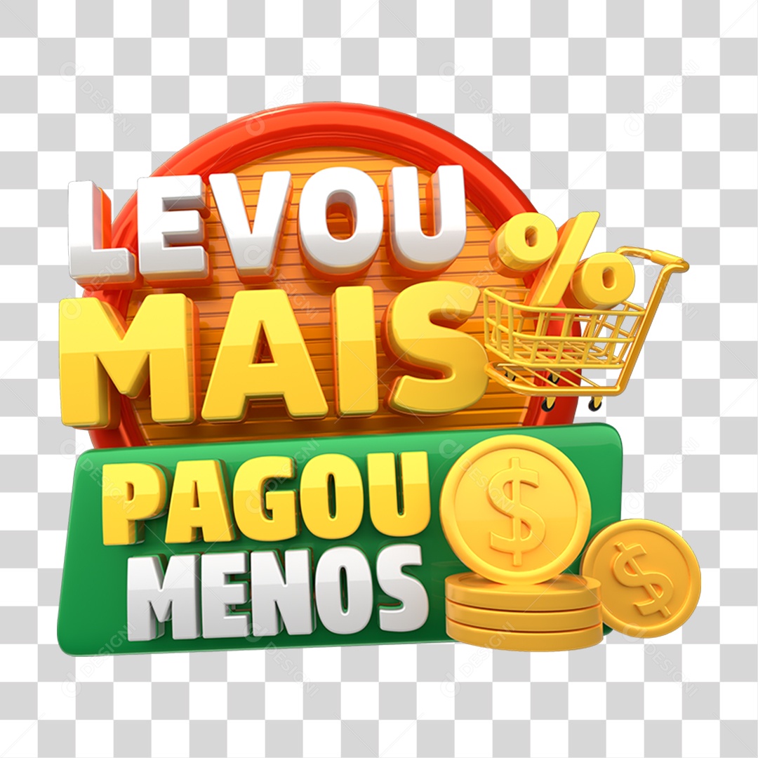 3D Seal Took More You Paid Less Transparent PNG