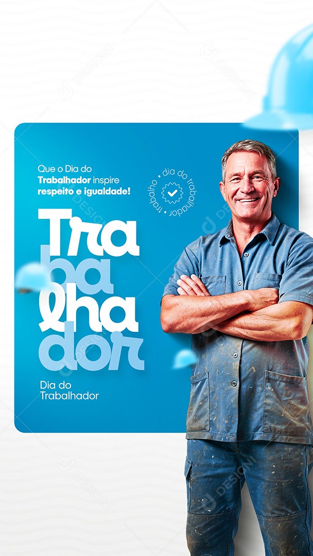 Story Dia Do Trabalhador 01 de Maio Social Media PSD Editável
