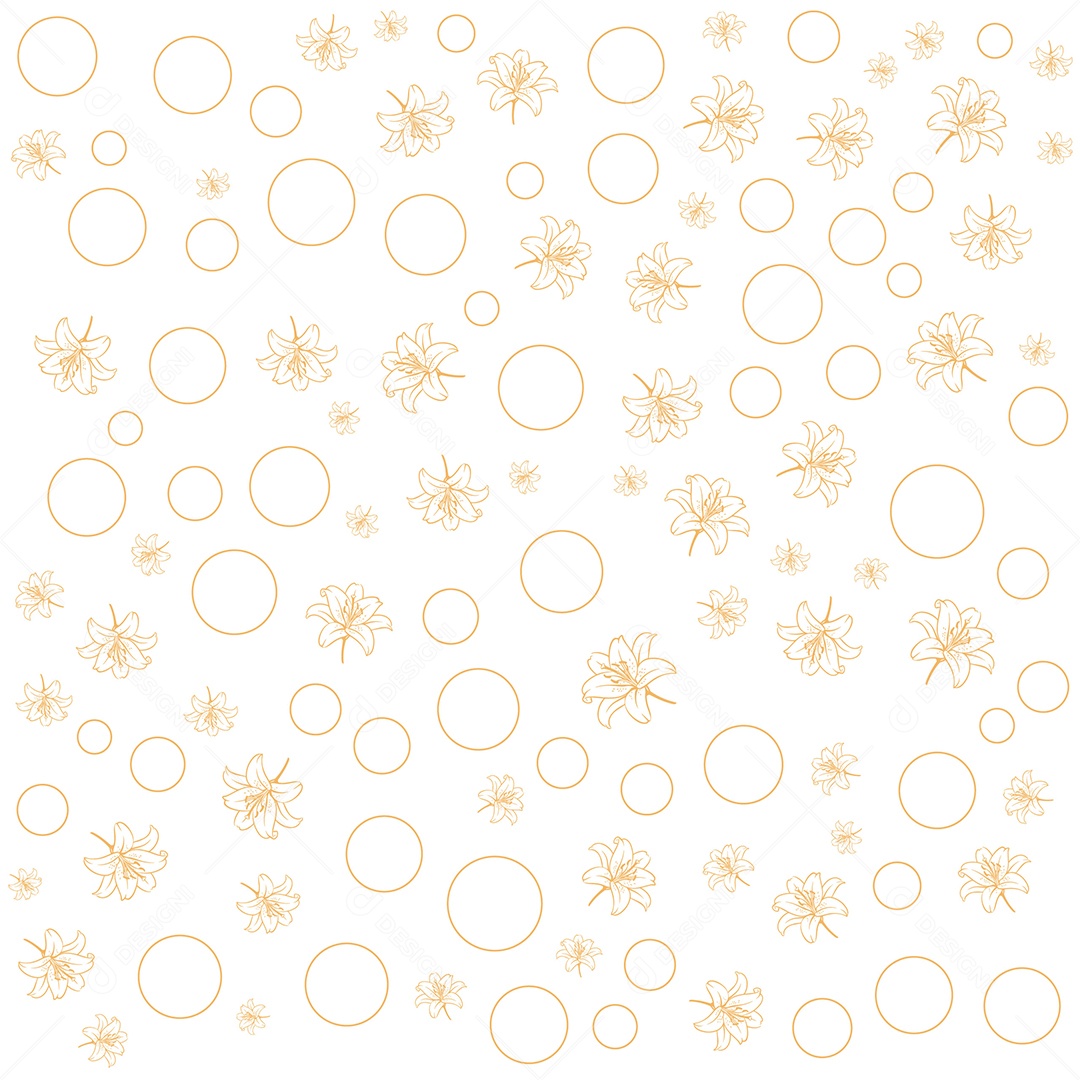 Fundo de Flor Ilustração Vetor EPS