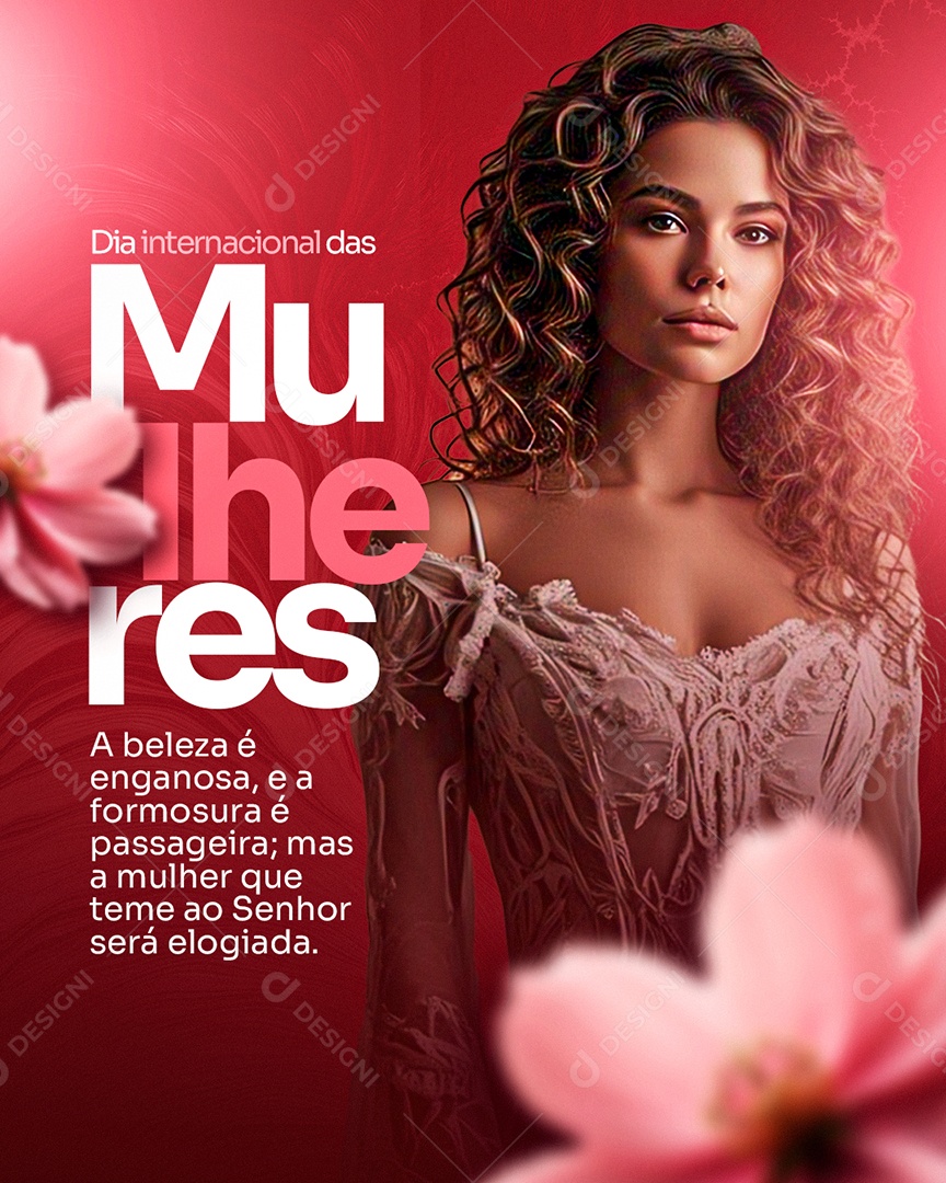 Story Dia Internacional Das Mulheres Social Media PSD Editável