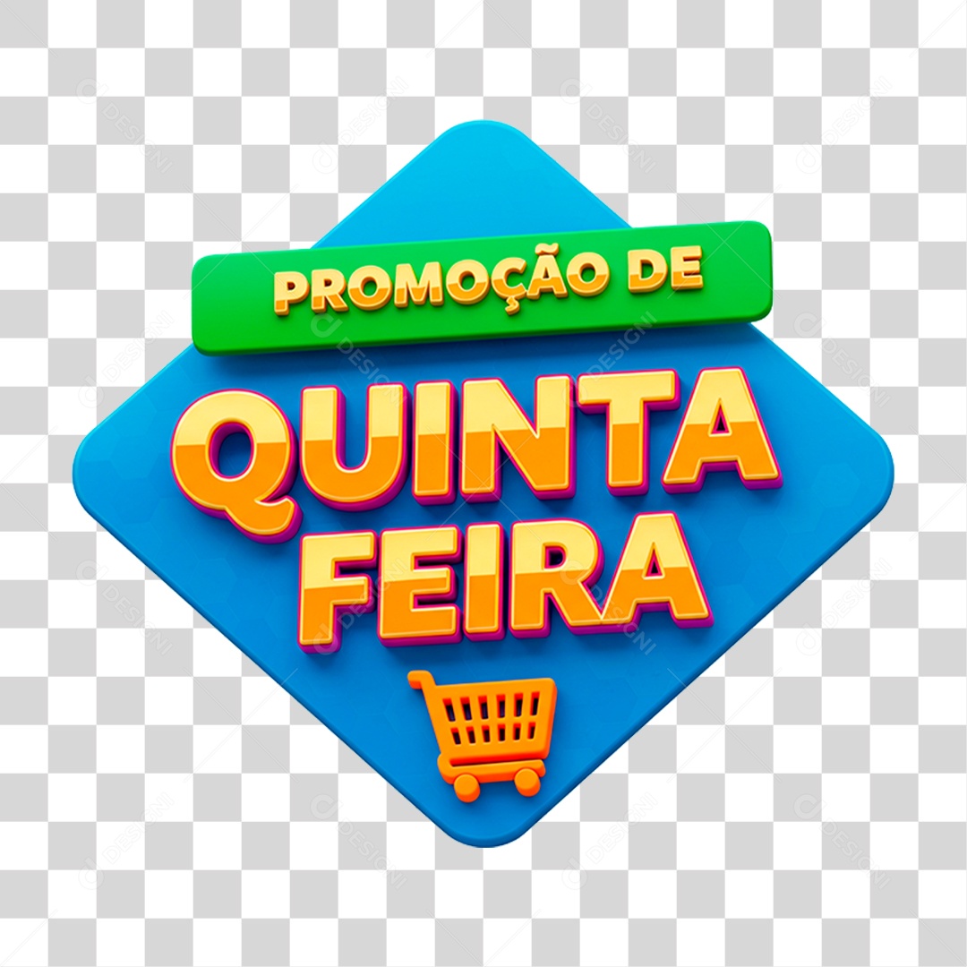 Transparent PNG Thursday Promotion 3D Seal