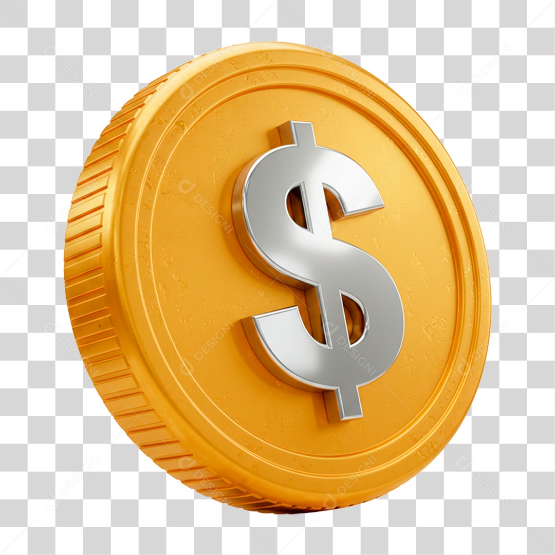 Moeda PNG Transparente
