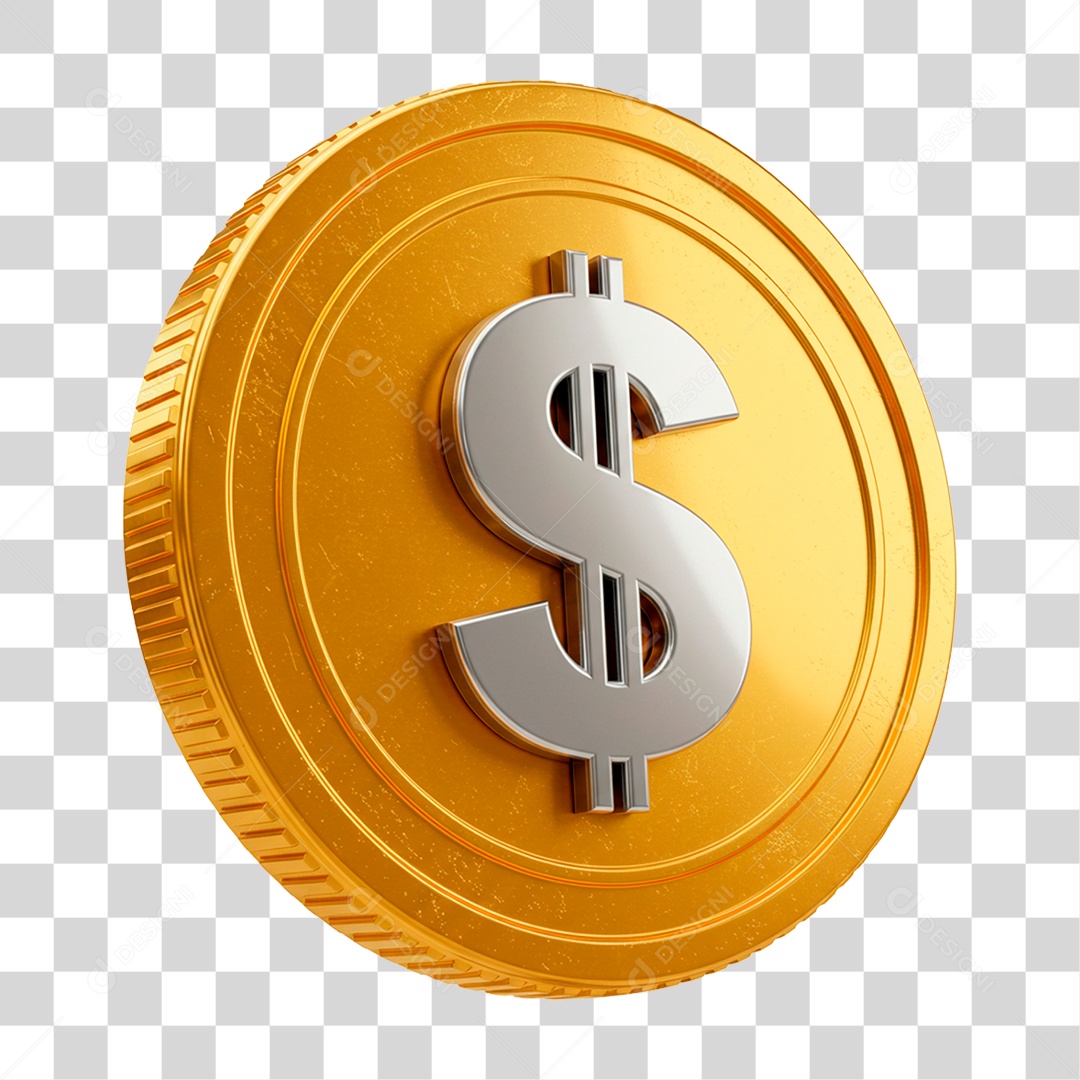 Moeda PNG Transparente