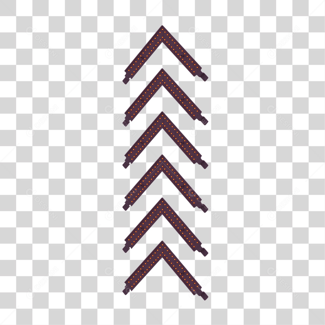 Seta Neon Grades PNG Transparente