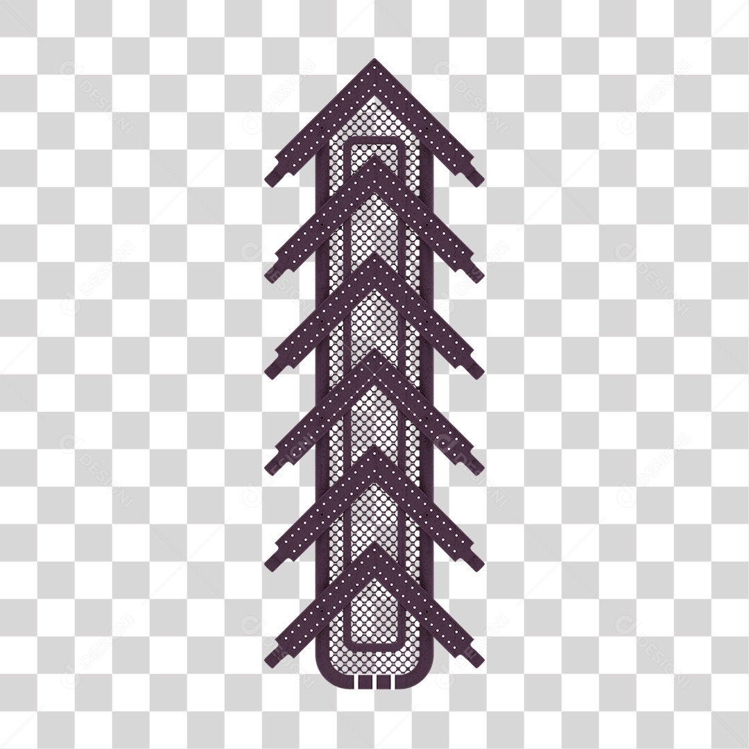 Seta Neon Grades PNG Transparente