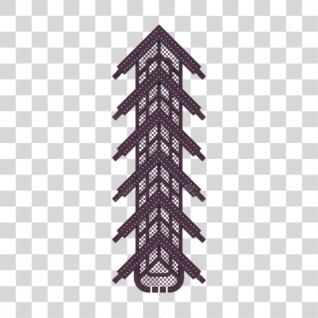 Seta Neon Grades PNG Transparente