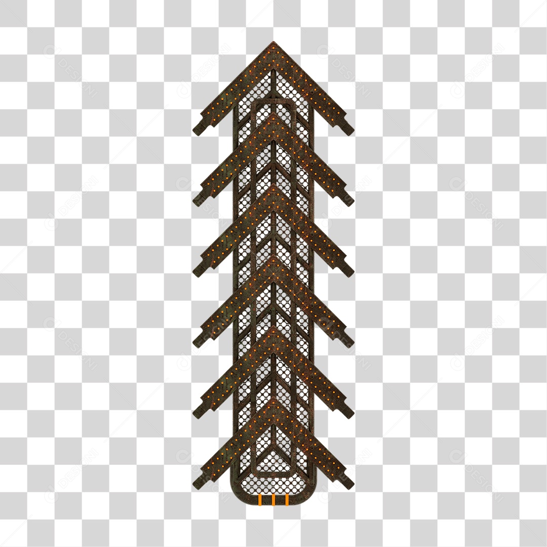 Seta Neon Grades PNG Transparente