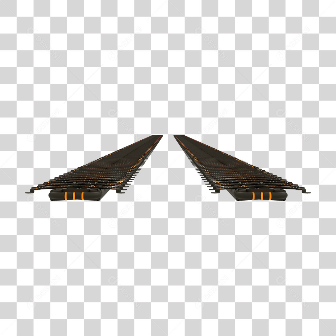 Seta Neon Fila Grades PNG Transparente